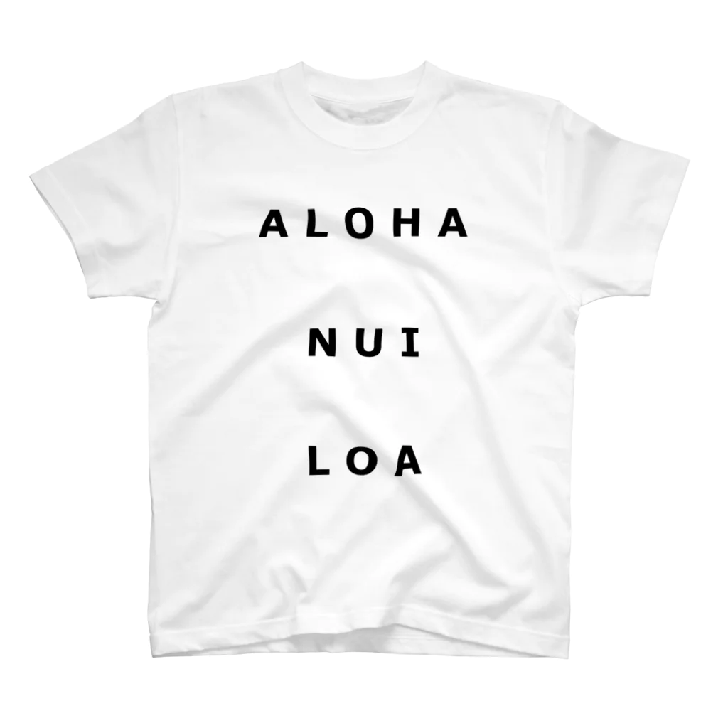 Aloha nui loaのシンプルロゴ Regular Fit T-Shirt