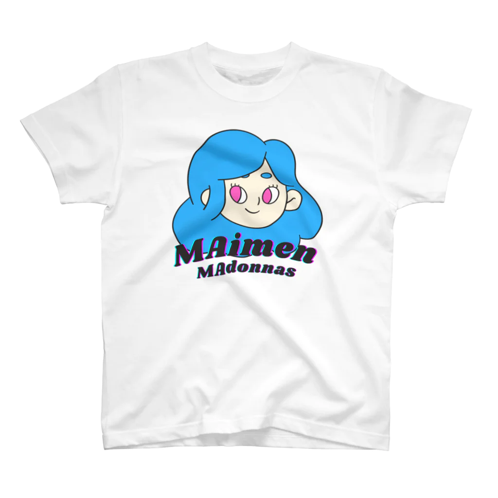 マいめんショップ👶🍼のMAimen MAdonnas Tシャツ×ホワイト スタンダードTシャツ