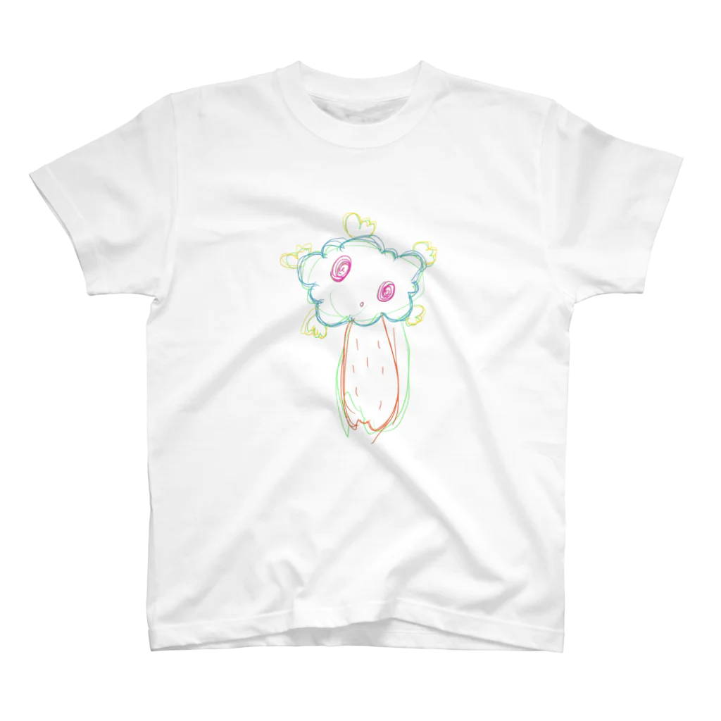 おまめさぼてんのロフォフォラ君サボテン落書き風 Regular Fit T-Shirt