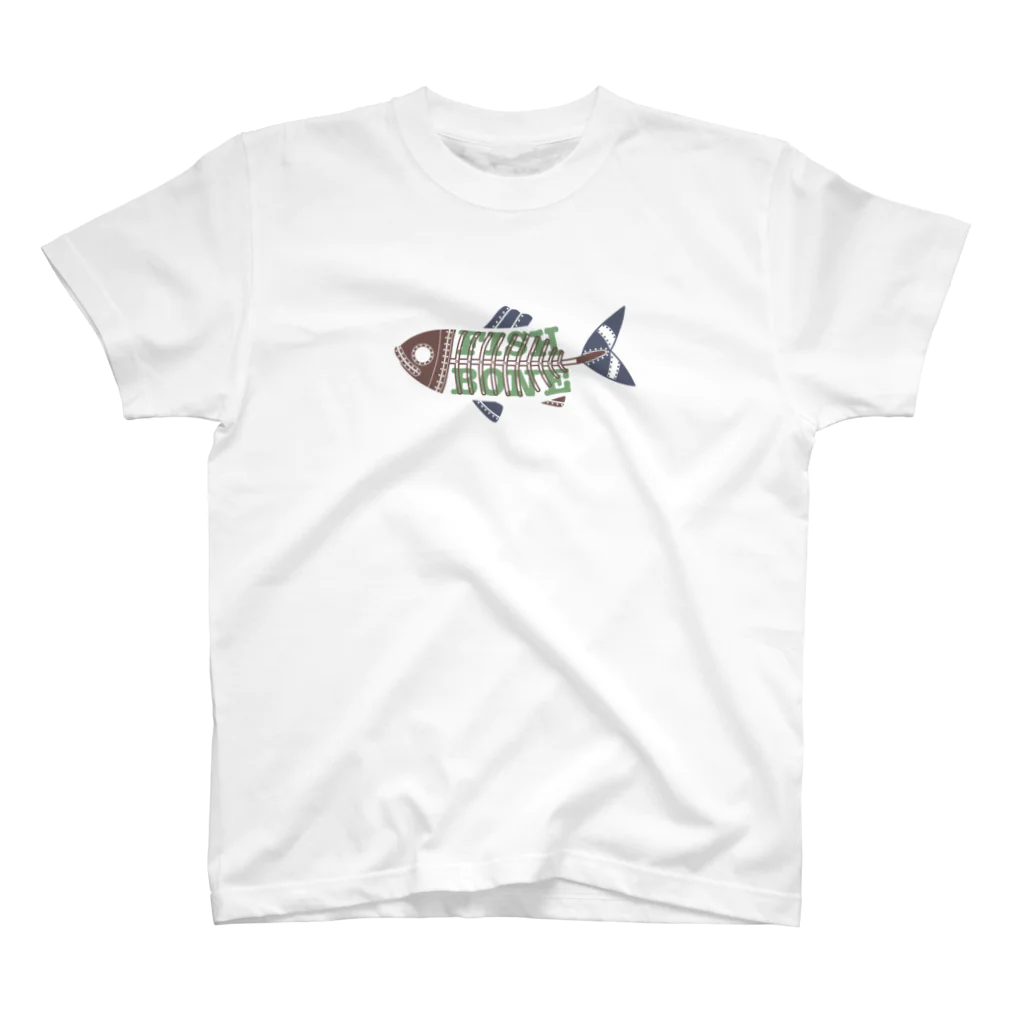 yuccoloの魚の骨 Regular Fit T-Shirt