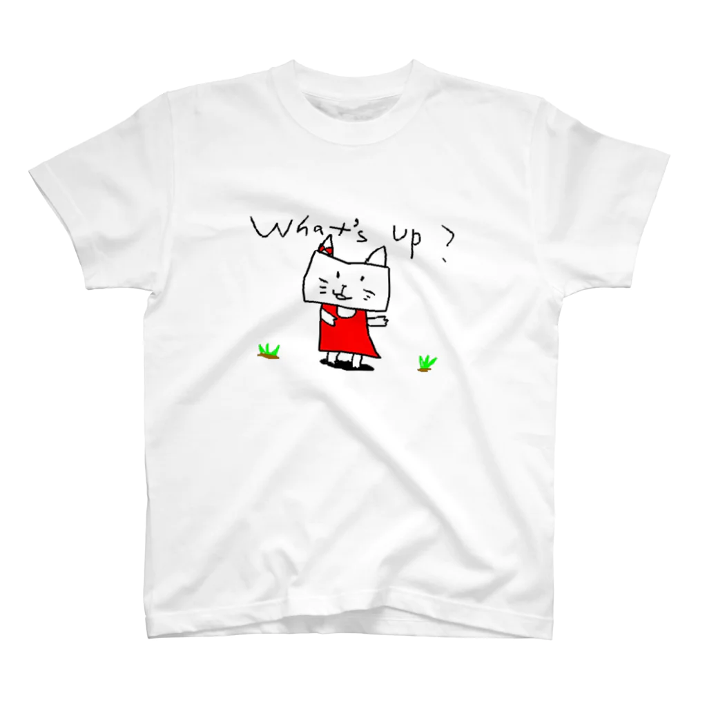 ぺろりんのめすねこ スタンダードTシャツ