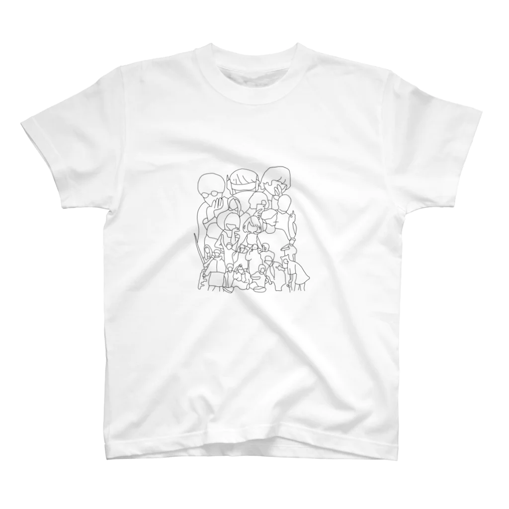 🕴💙 kaipyopyopyo 💙🕴のともだT（アクトウ消失バグエディション） スタンダードTシャツ