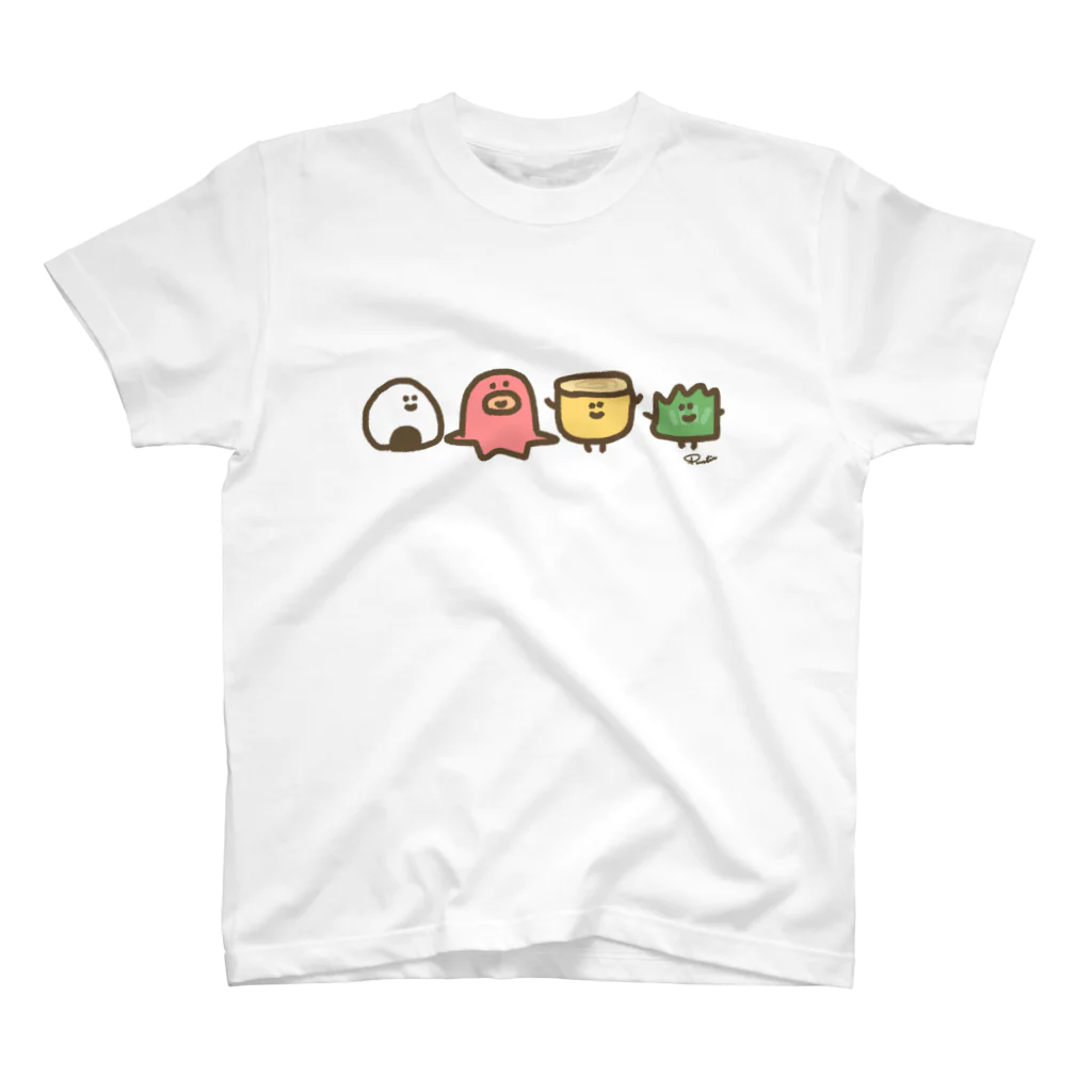 👓ぷんちん📷@LINEスタンプや絵文字販売中🐷のお弁当ず🍱 スタンダードTシャツ