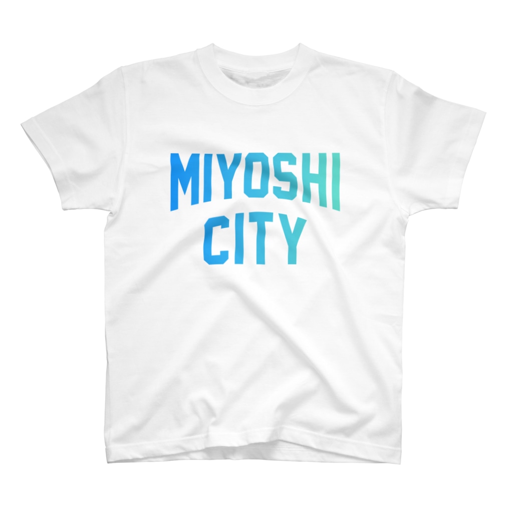 JIMOTO Wear Local Japanの三次市 MIYOSHI CITY Regular Fit T-Shirt