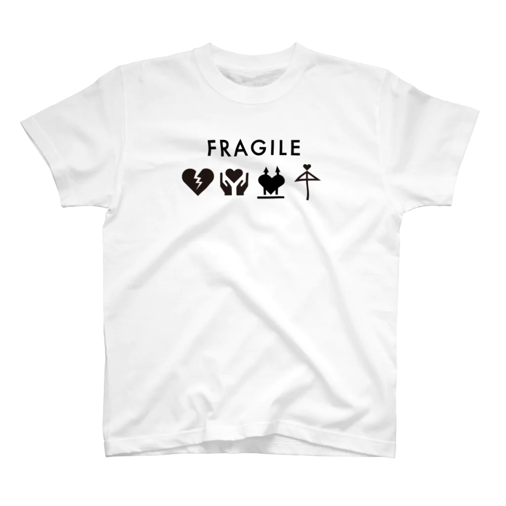 ﾏｲﾆﾁﾊﾚﾉﾋ。のFRAGILE Regular Fit T-Shirt