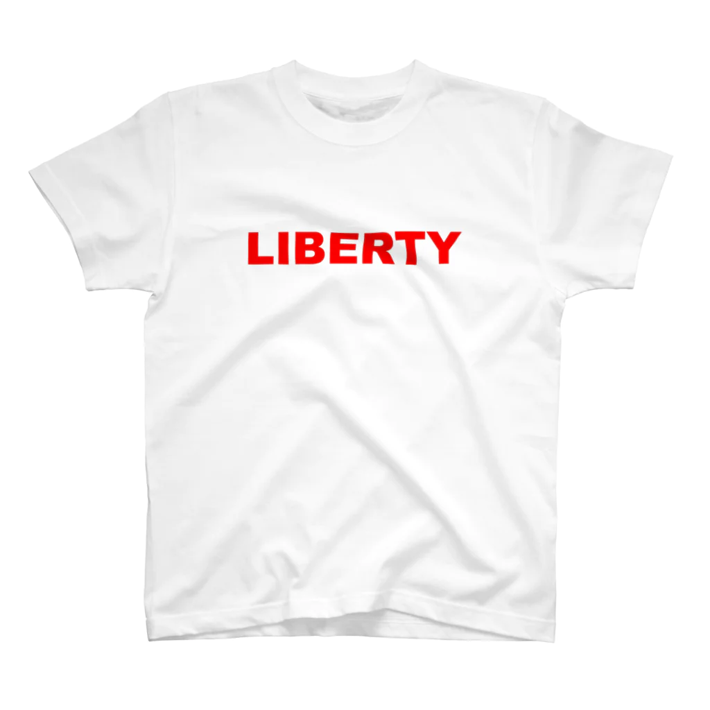 はるちゃん！(安達晴野/Seiya Adachi)のLIBERTY　Tシャツ　半袖　バックプリントあり スタンダードTシャツ