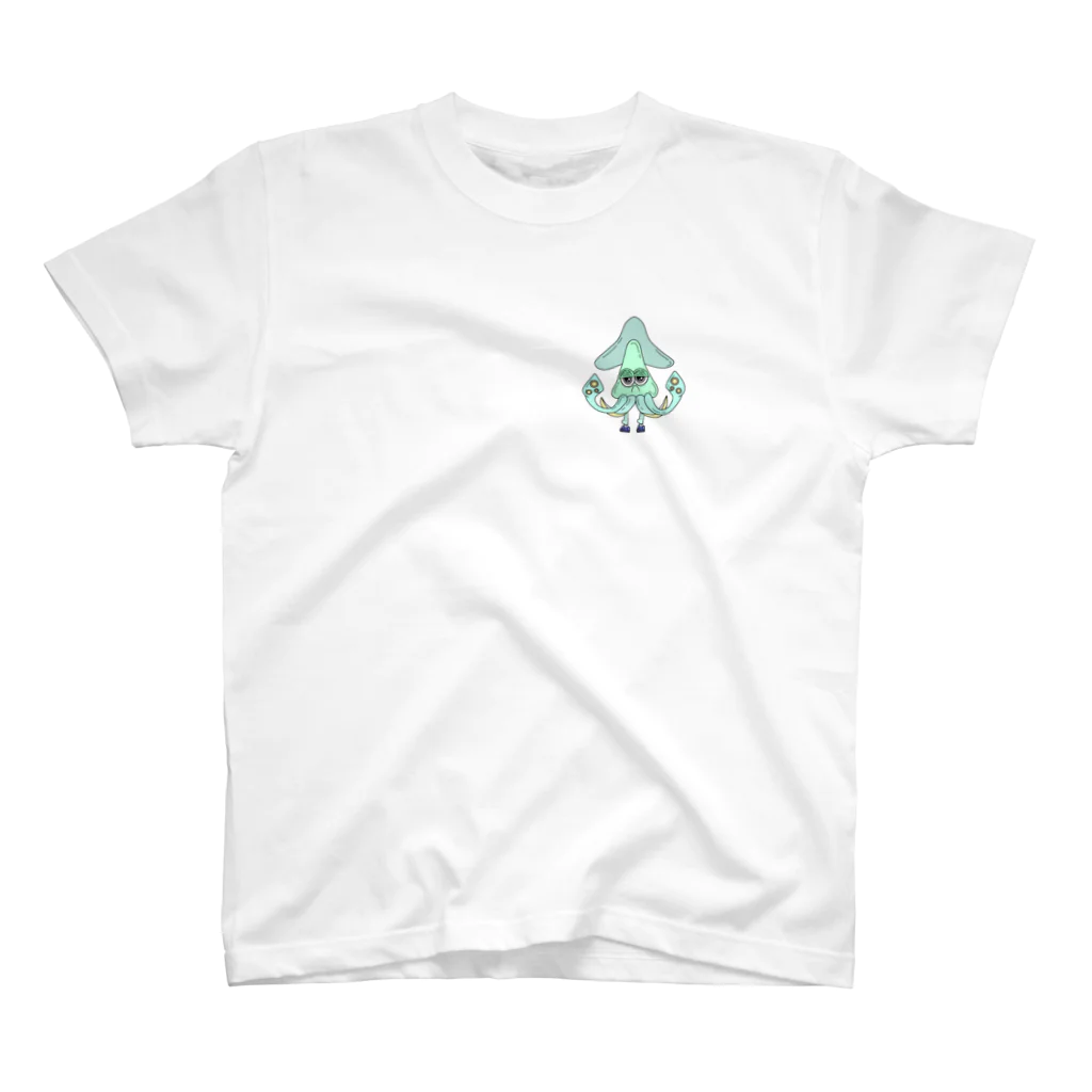 tag(タグ)　ステッカー　のイカ Regular Fit T-Shirt