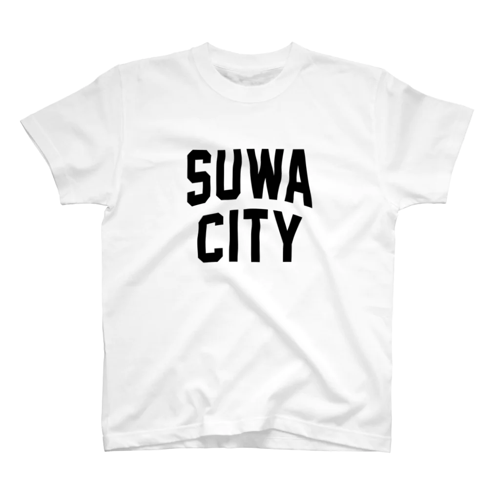 JIMOTO Wear Local Japanの諏訪市 SUWA CITY Regular Fit T-Shirt