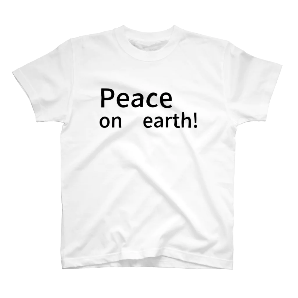 セラピストヤマモトのPeace　on　earth! スタンダードTシャツ