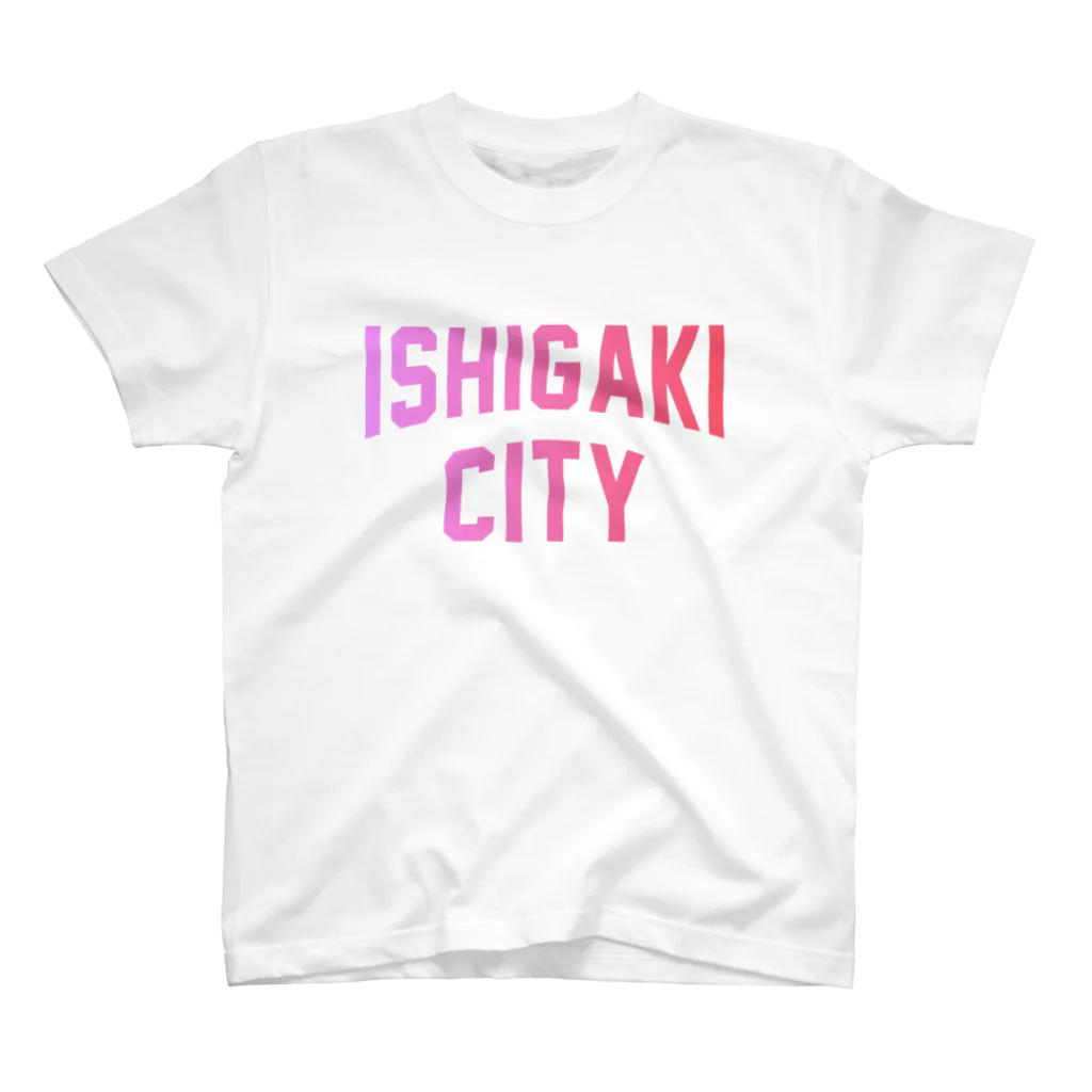 JIMOTO Wear Local Japanの石垣市 ISHIGAKI CITY スタンダードTシャツ