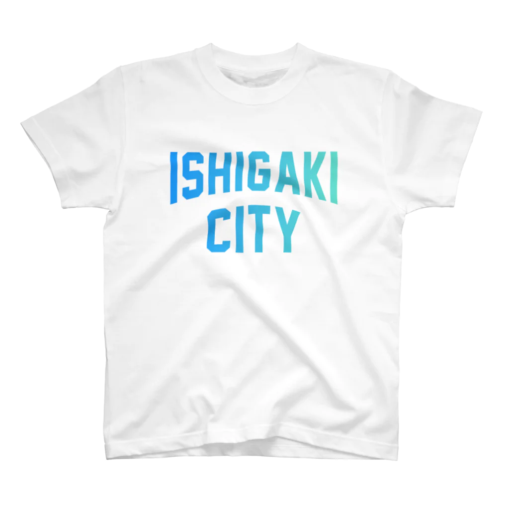 JIMOTOE Wear Local Japanの石垣市 ISHIGAKI CITY Regular Fit T-Shirt