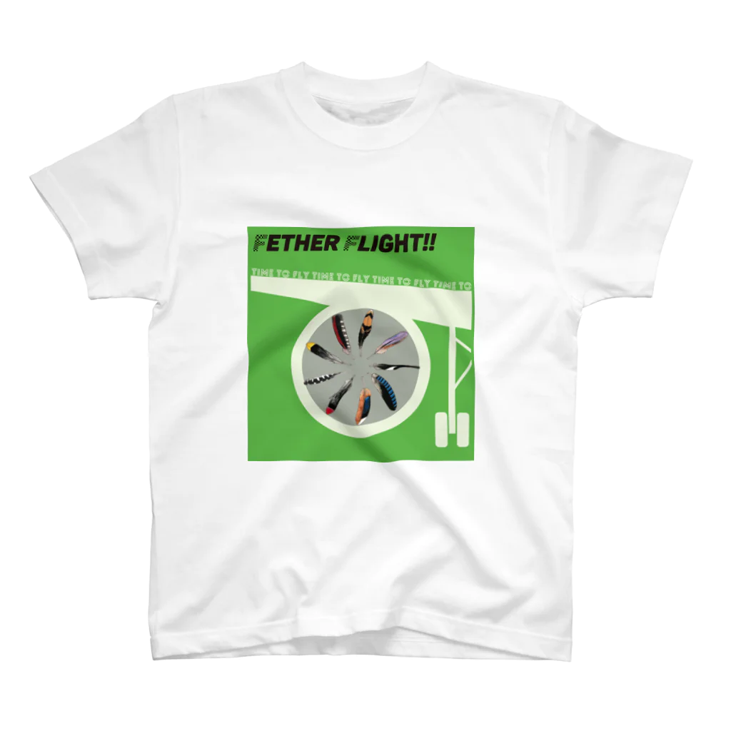 ショウガTのFETHER FLIGHT！ スタンダードTシャツ