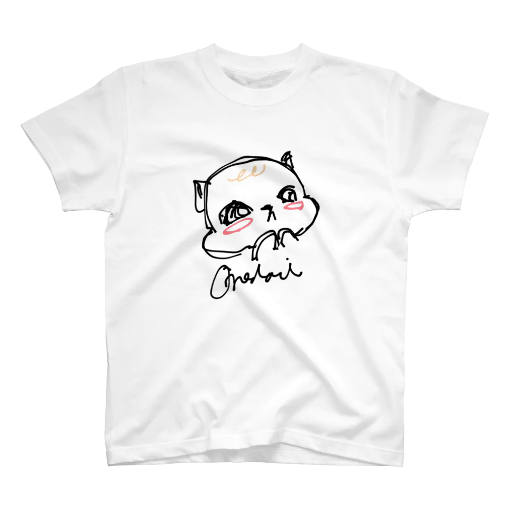 iam.monjaのおねだりなねこ スタンダードTシャツ