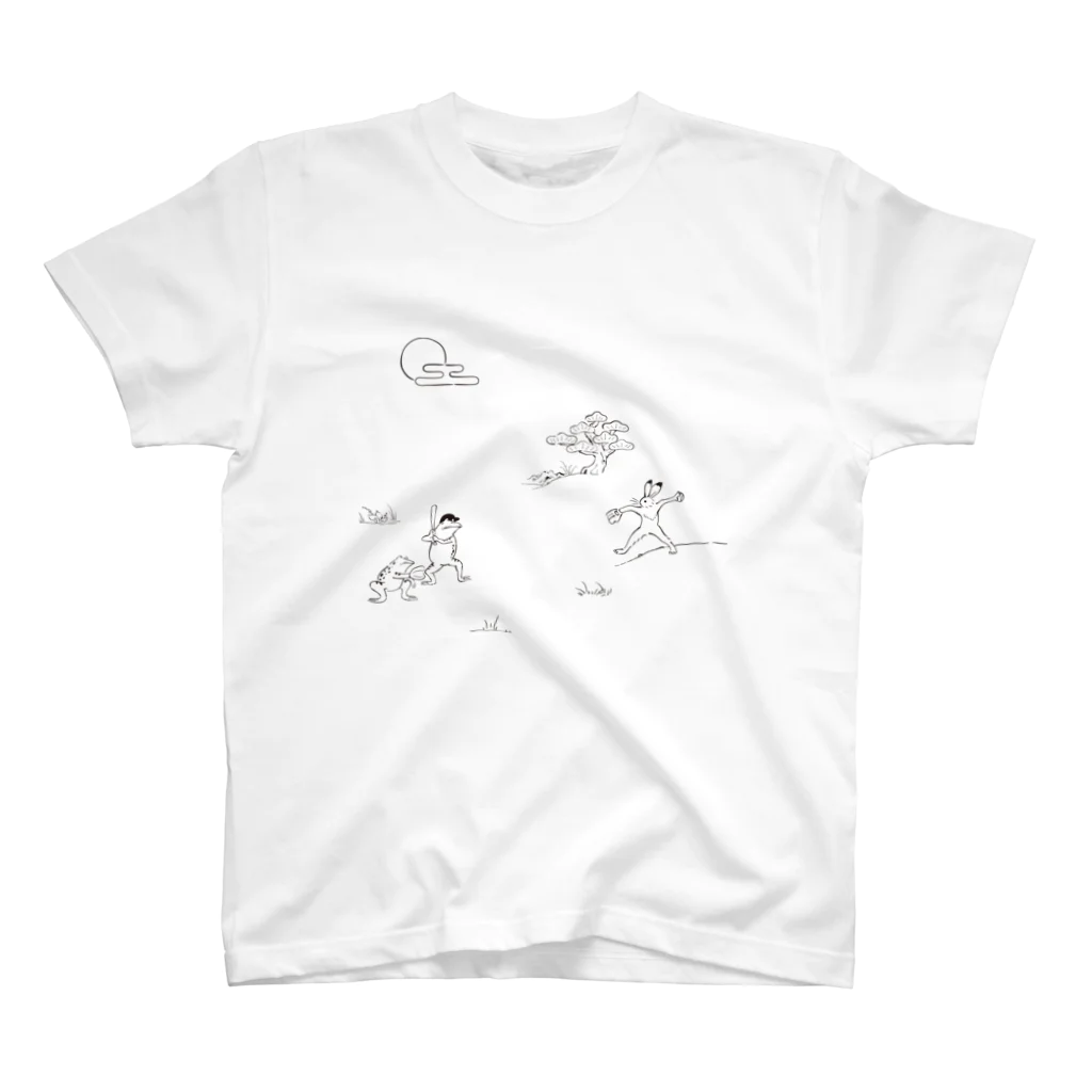 おさしみの野球戯画 スタンダードTシャツ