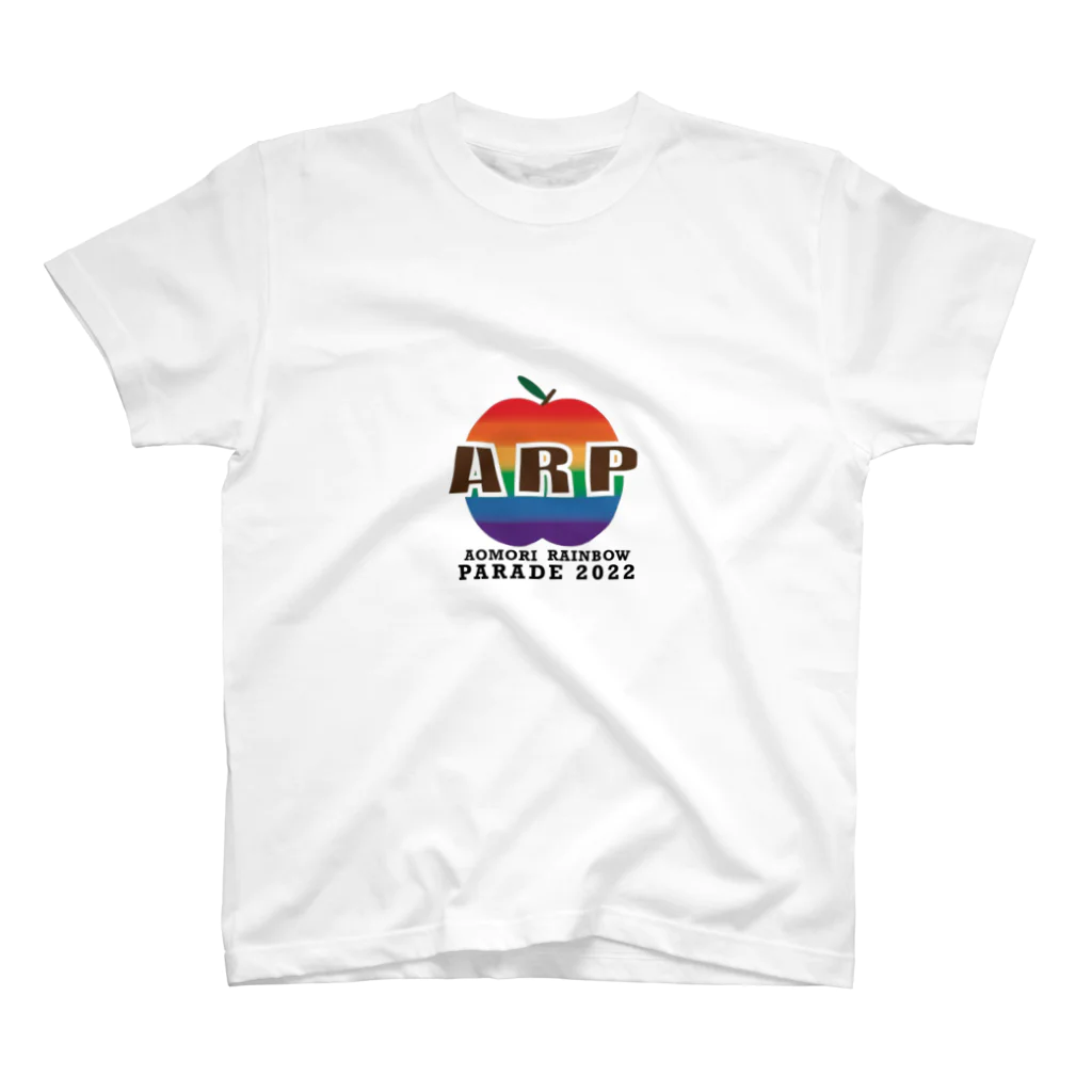Aomori Prideの青森レインボーパレード／ロゴ スタンダードTシャツ