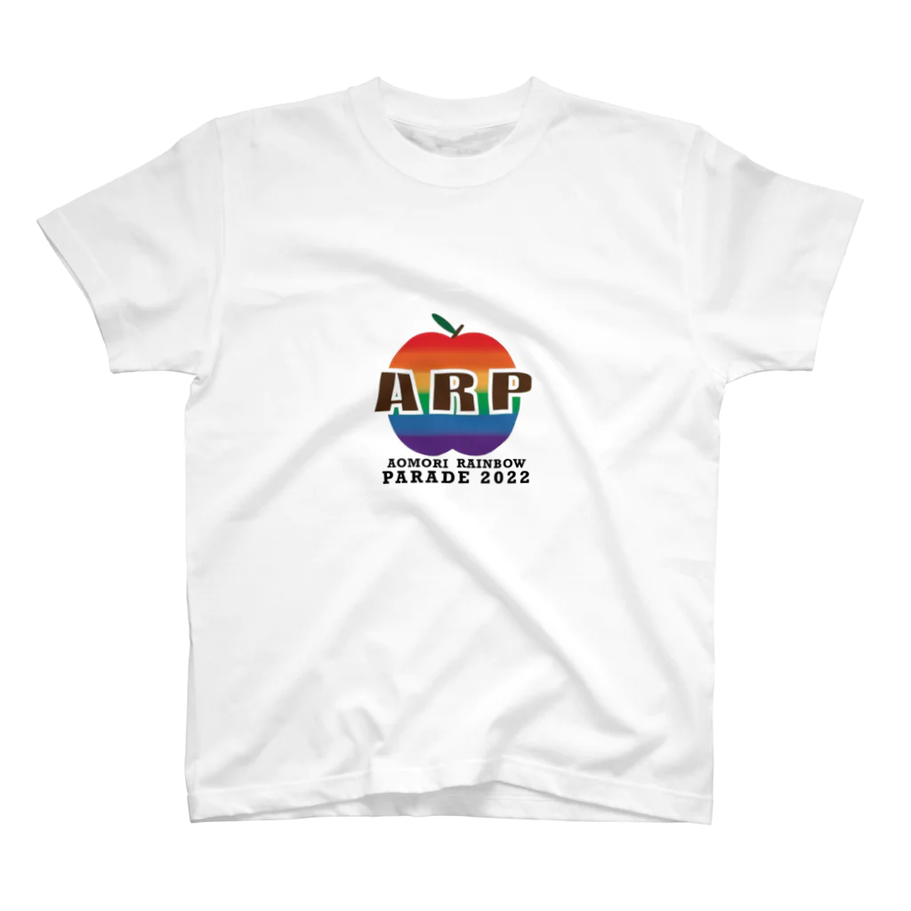 Aomori Prideの青森レインボーパレード／ロゴ Regular Fit T-Shirt