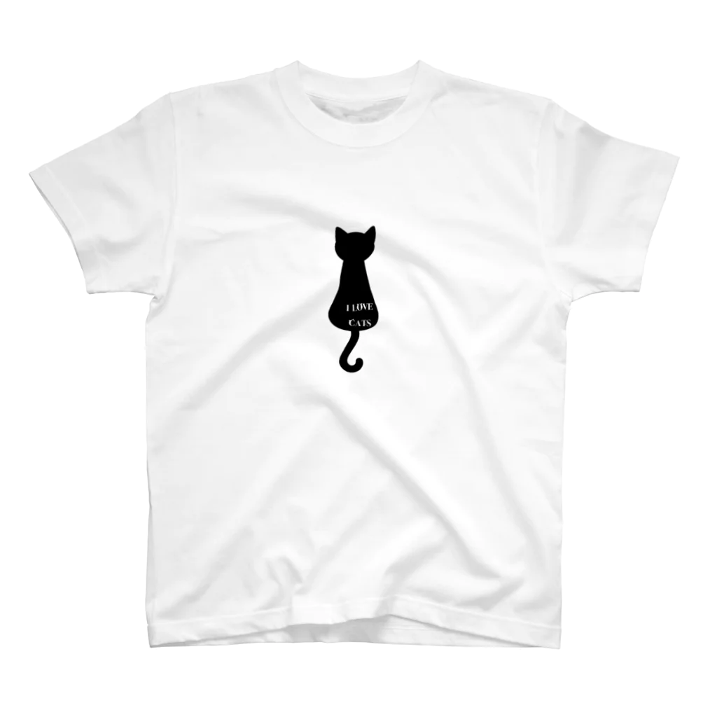 nikoの猫LOVE スタンダードTシャツ