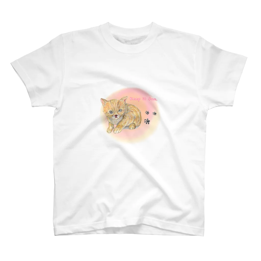 SAYA-sayaのねこ スタンダードTシャツ