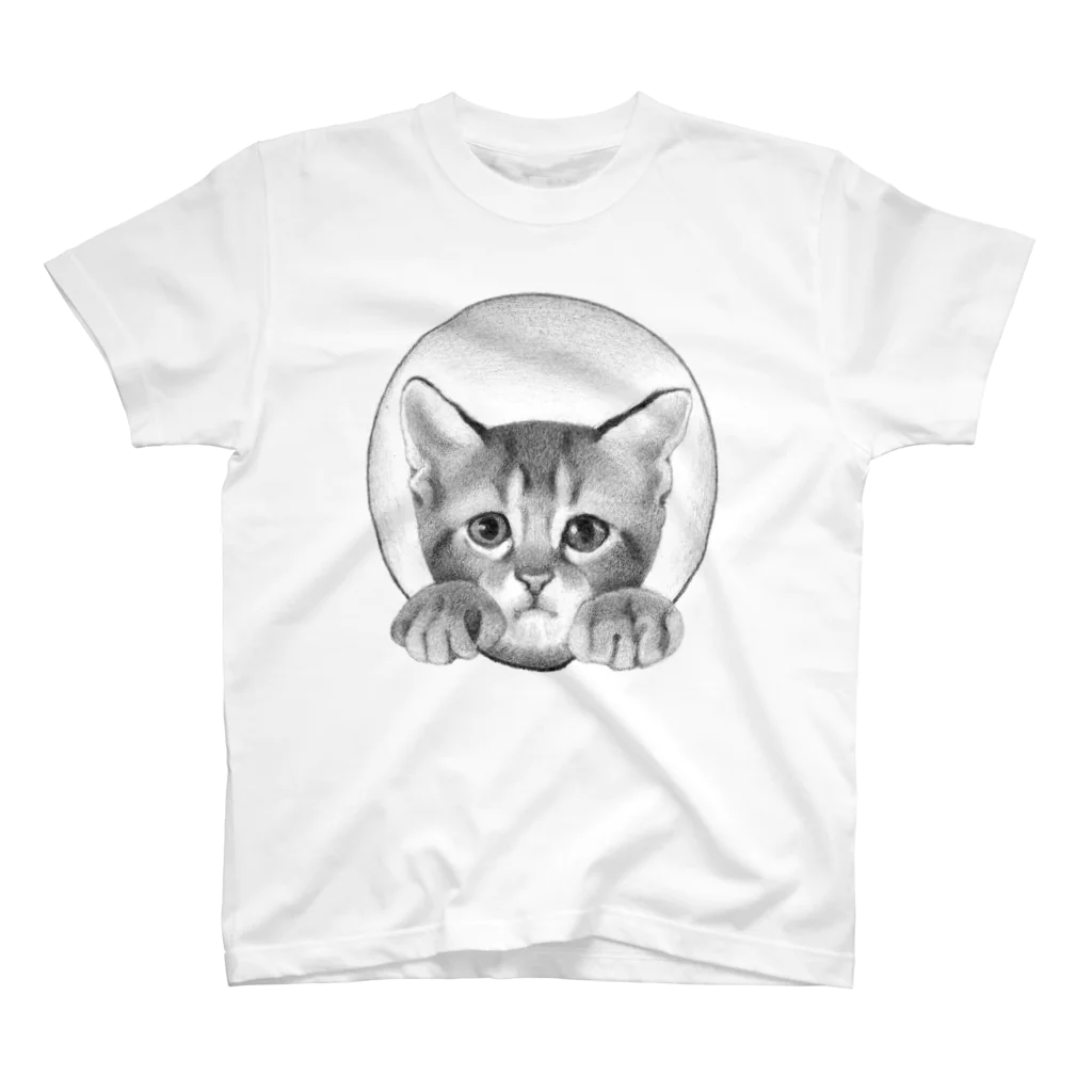 猫の楽園のイタズラ子猫　 スタンダードTシャツ