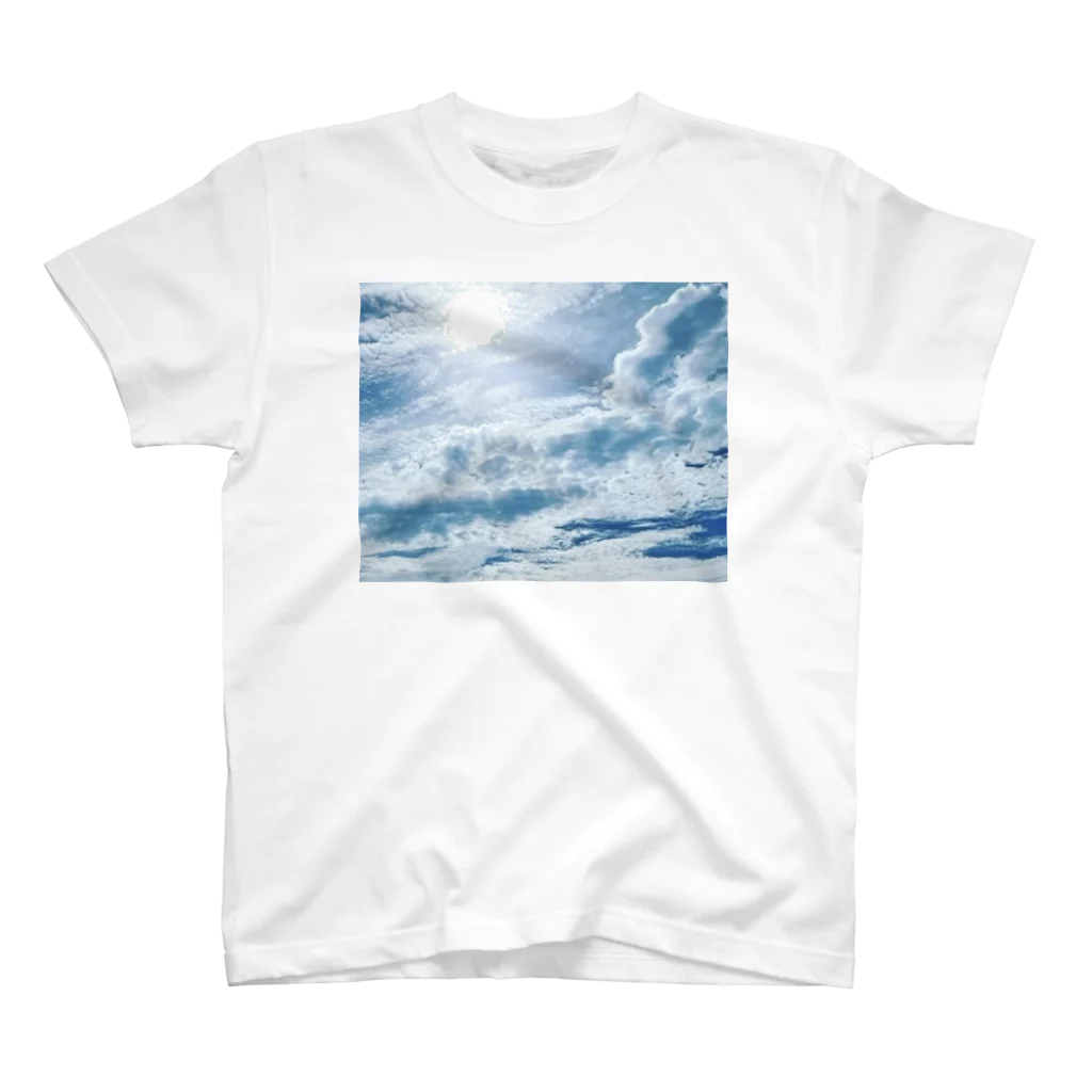 Zunco☺︎のsky Regular Fit T-Shirt