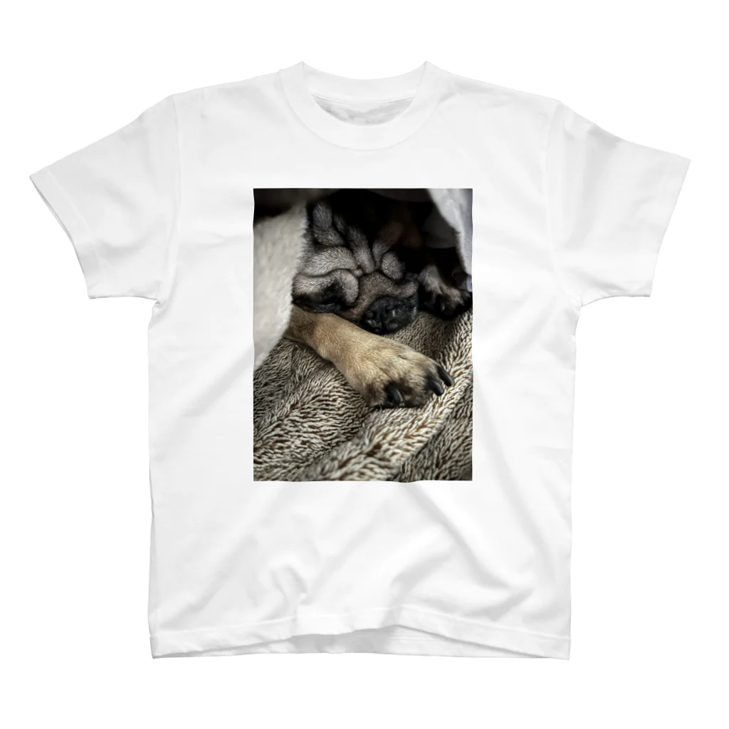 pug♡むぎのパグ好きのためのTシャツ♡ スタンダードTシャツ
