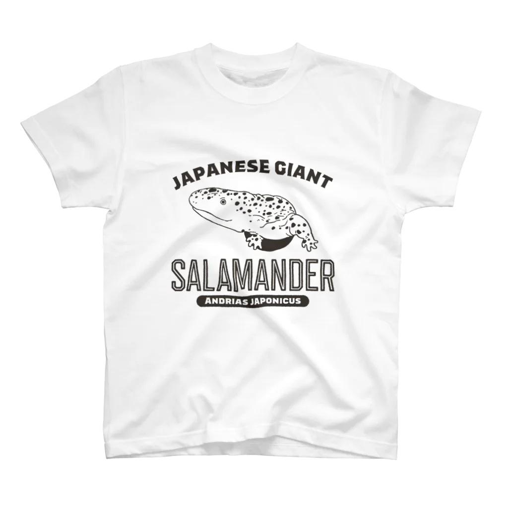 NOTARIのJ.G.サラマンダー大学ロゴ（濃茶） スタンダードTシャツ