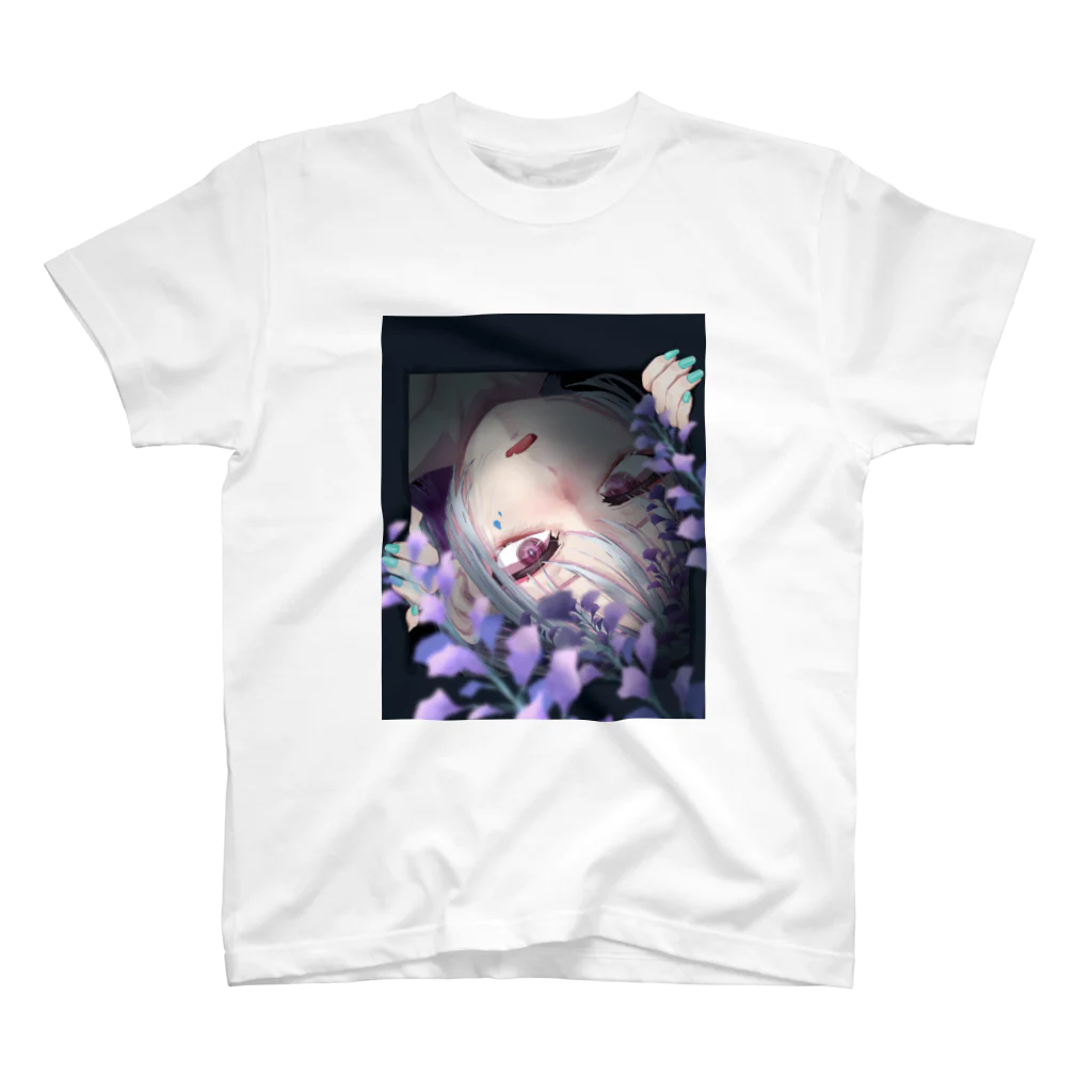 柊くりーむの藤の花 スタンダードTシャツ