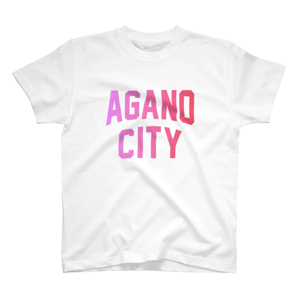 JIMOTO Wear Local Japanの阿賀野市 AGANO CITY スタンダードTシャツ