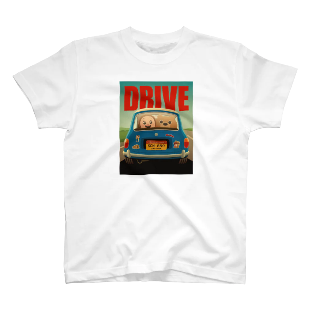 AKIRAMBOWのしょーちゃん ドライブ / SHO-CHAN DRIVE スタンダードTシャツ