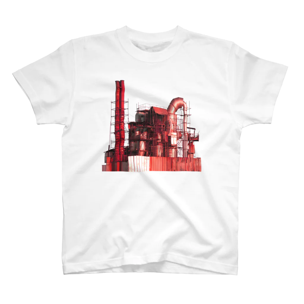 山中 透の蒸気工場　赤 Regular Fit T-Shirt