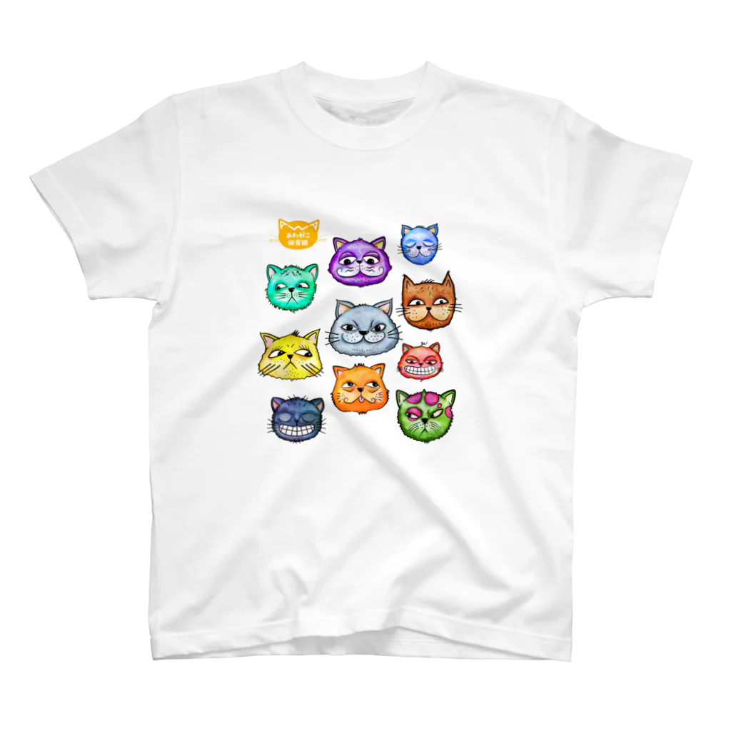 あわねこ保育園のあわねこ保育園チャリTシャツ スタンダードTシャツ