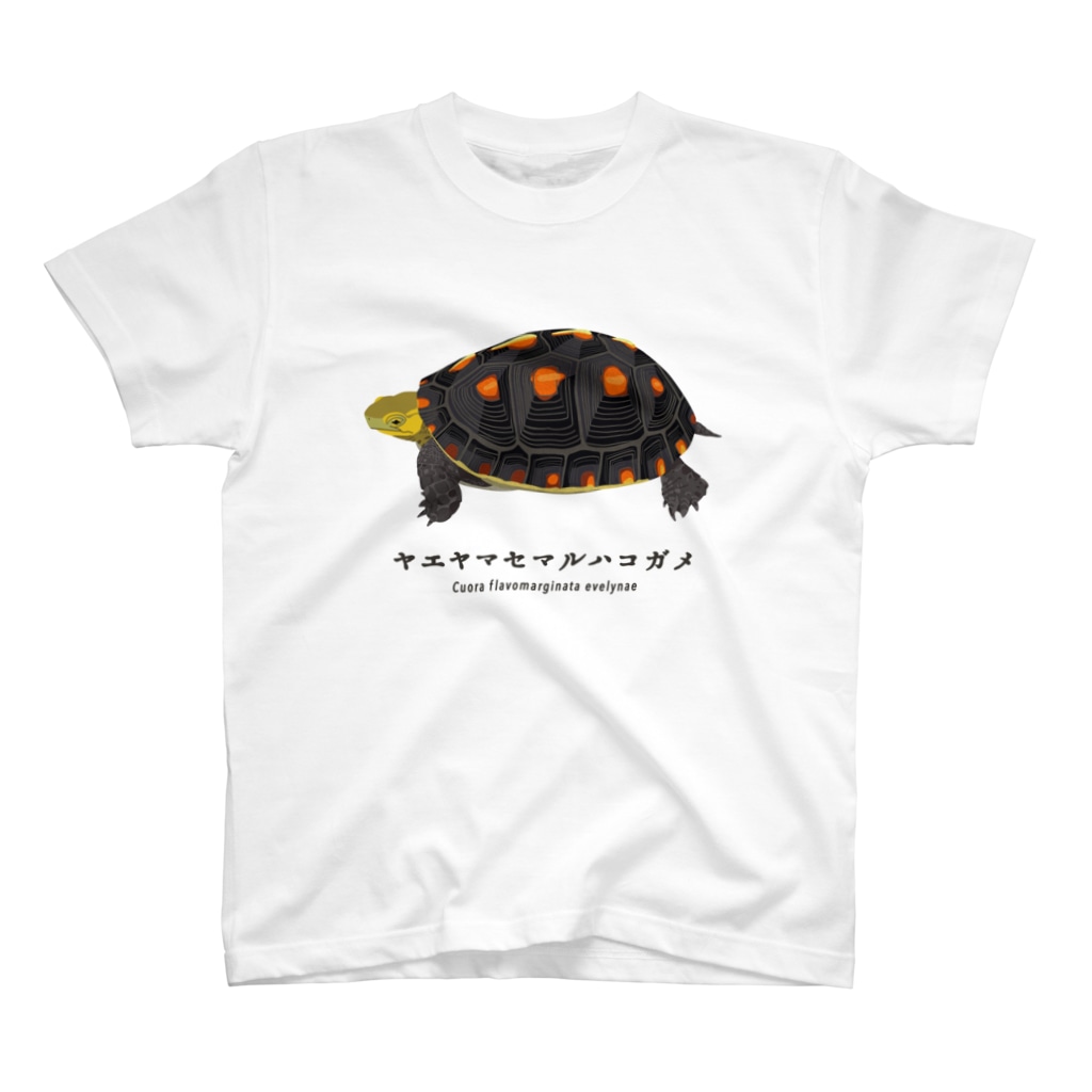 さちこの生き物雑貨のヤエヤマセマルハコガメ Regular Fit T-Shirt