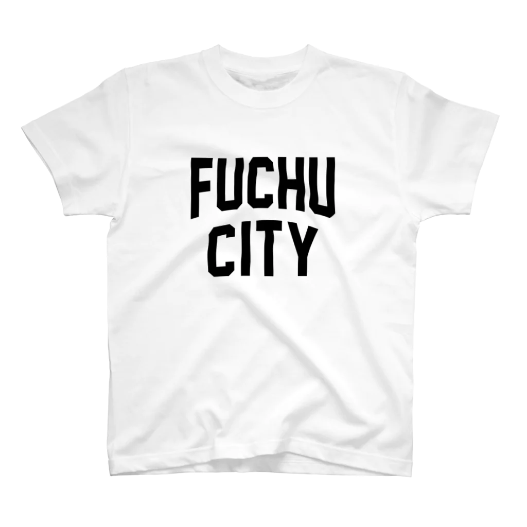 JIMOTOE Wear Local Japanの府中市 FUCHU CITY スタンダードTシャツ