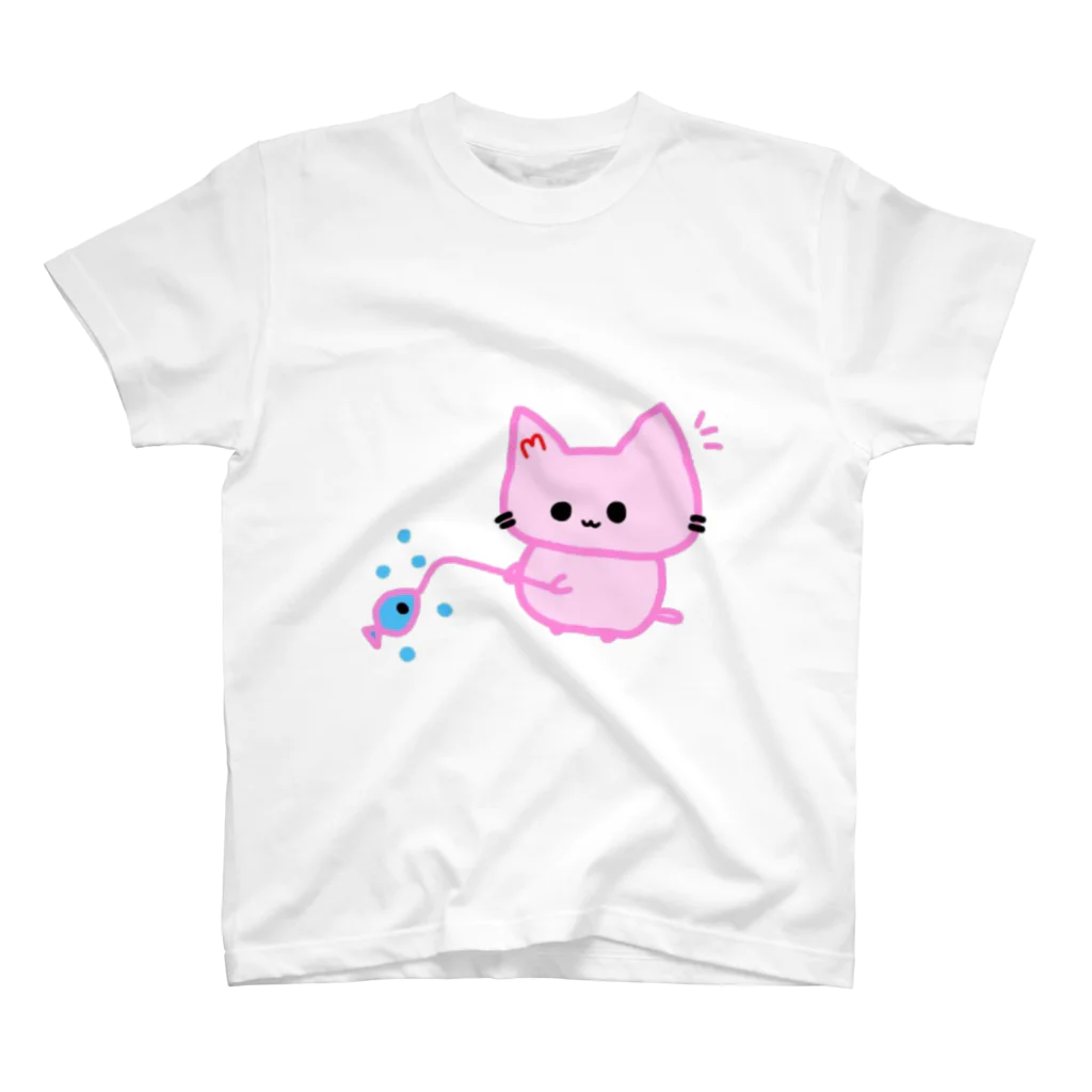 ももにゃん🐾のももにゃん🐾 スタンダードTシャツ