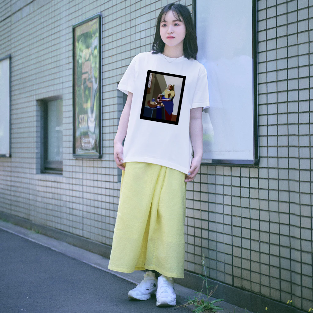 aQ-studioの牛乳を注ぐ女 Regular Fit T-Shirt