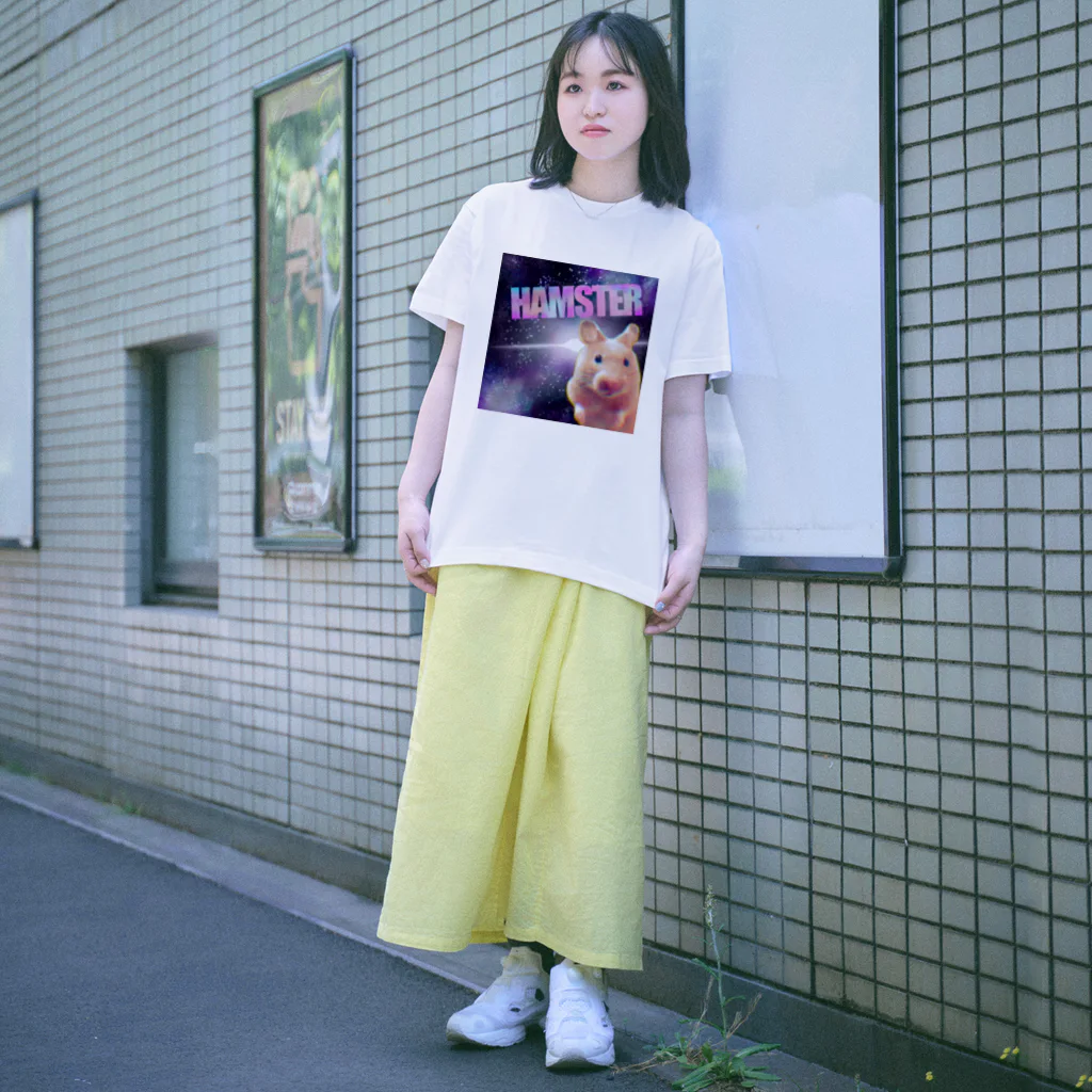 ハムスターが主なS.Hのスペースハムスター Regular Fit T-Shirt