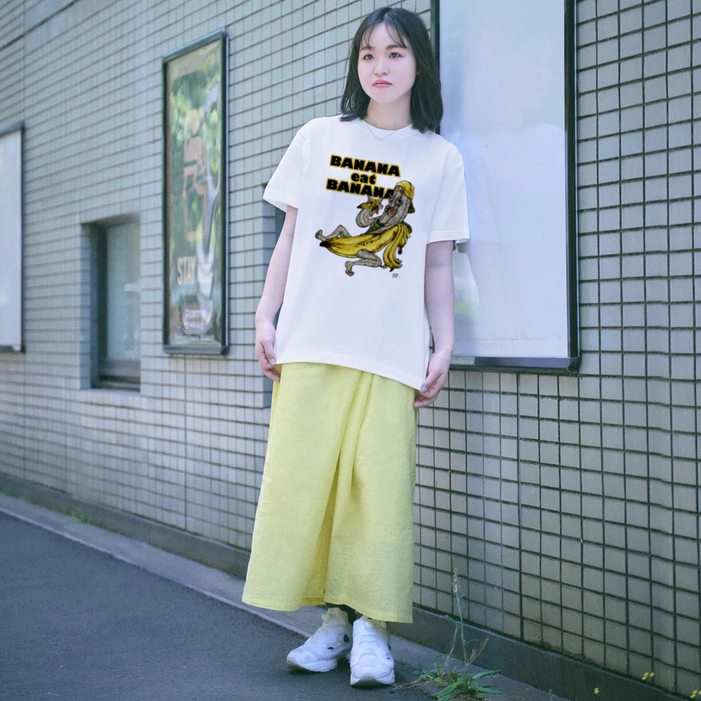 よぷーるのBANANAeatBANANA Regular Fit T-Shirt