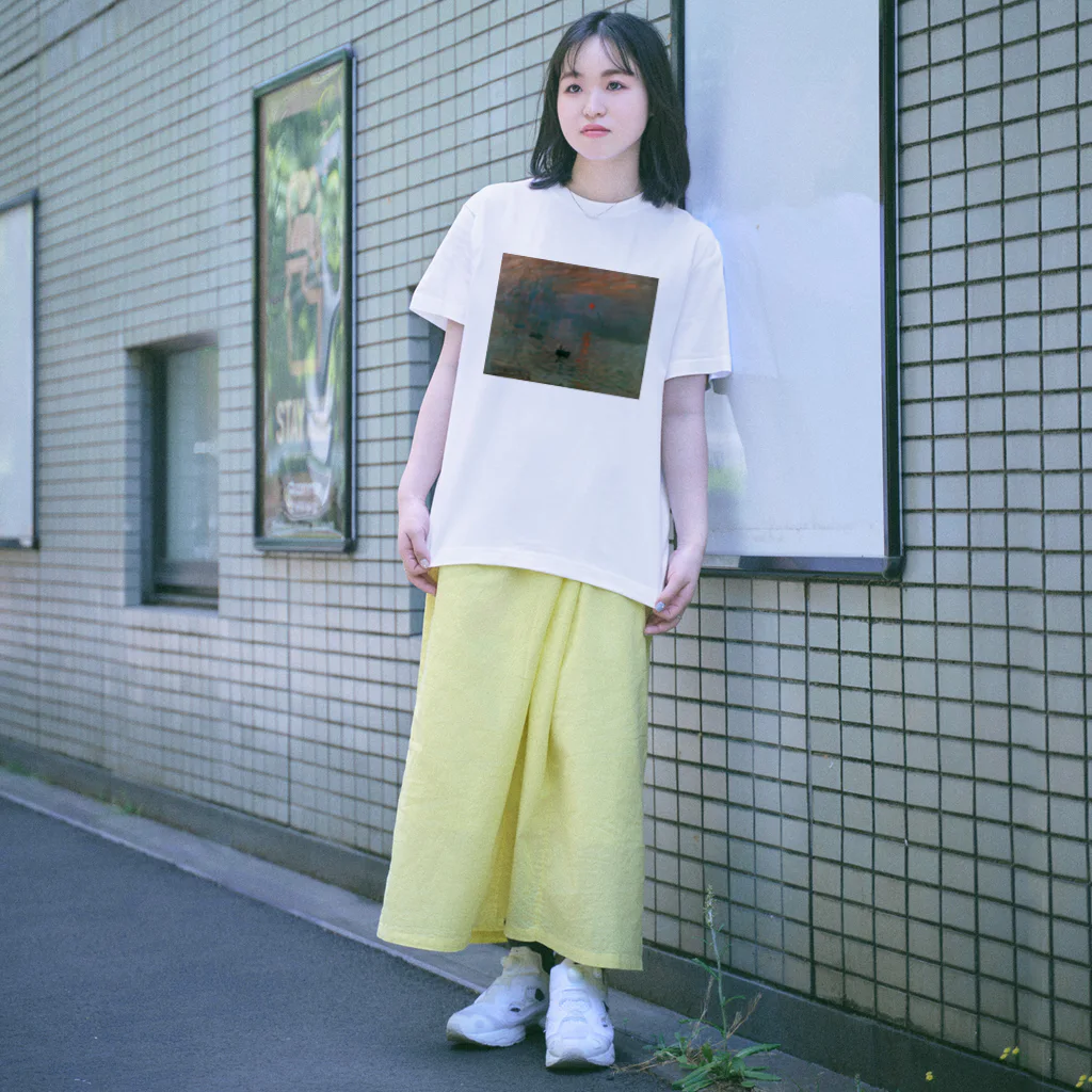 public domainの印象・日の出 / クロード・モネ Regular Fit T-Shirt