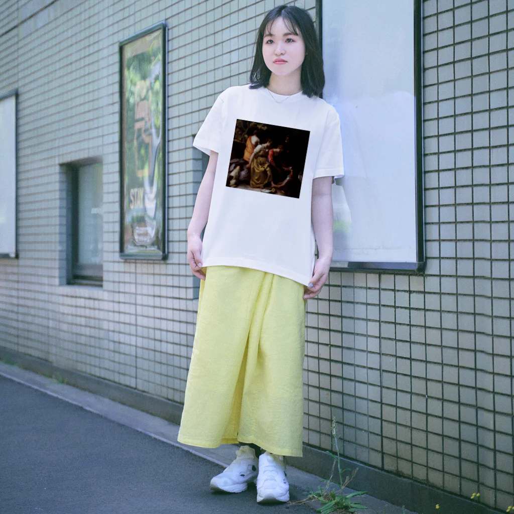 public domainのディアナとニンフたち / ヨハネス・フェルメール Regular Fit T-Shirt