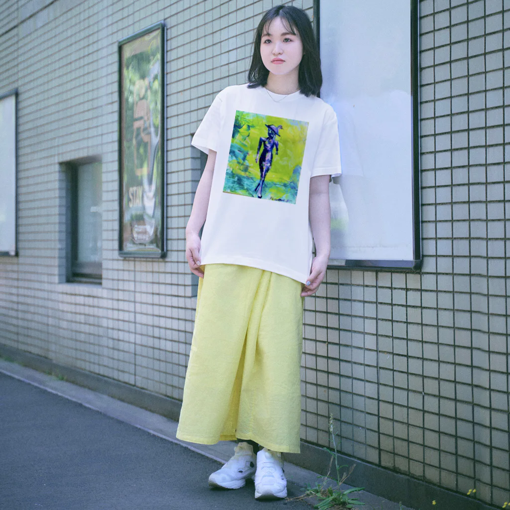 13's SHOPのfeeling good day Regular Fit T-Shirt