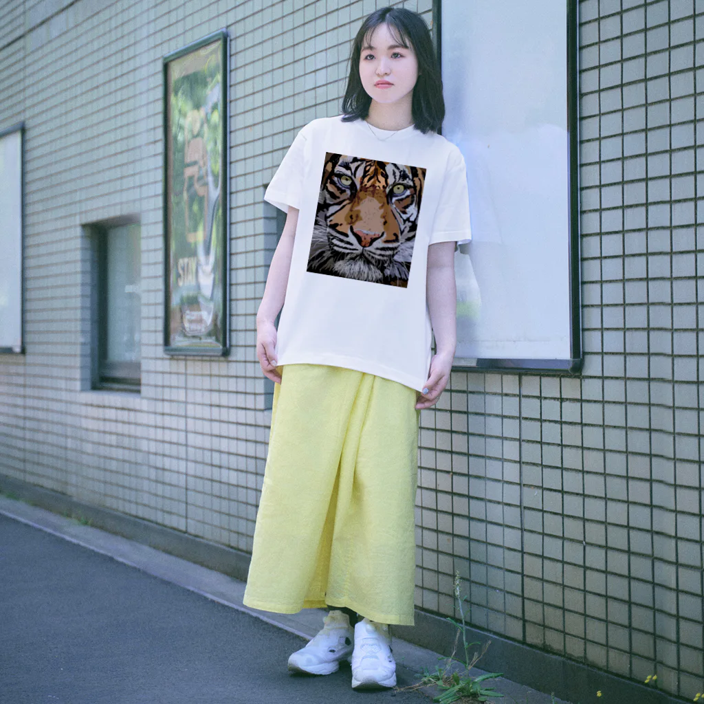 NAKAMARU ART SHOPのTIGER Regular Fit T-Shirt