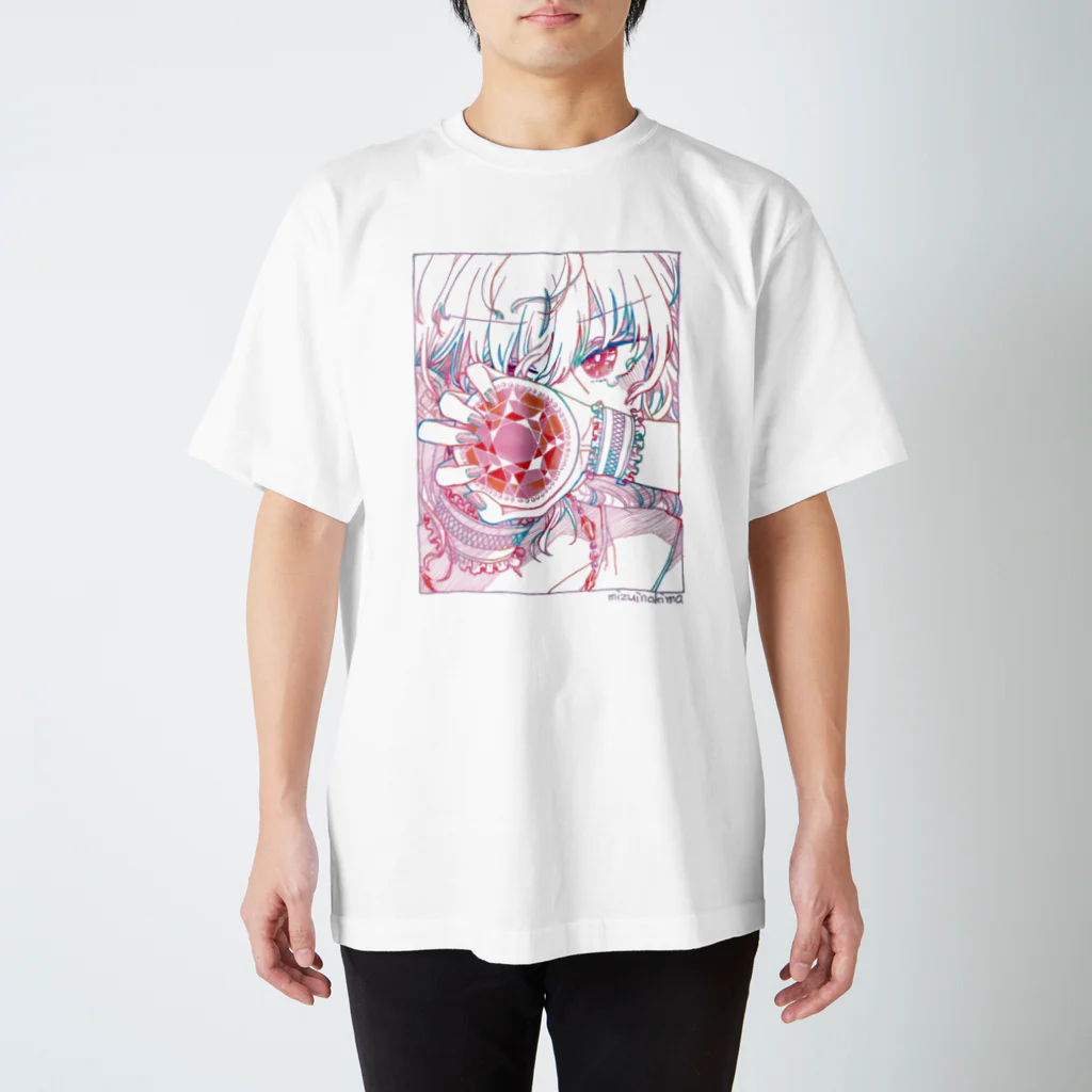 水井軒間の百均魔法少女、まけないよ スタンダードTシャツ