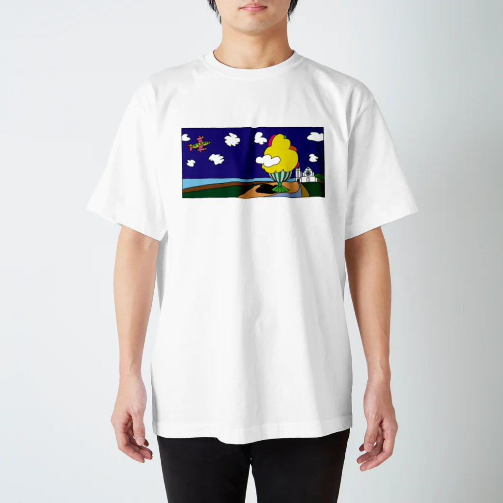 Blupiggの夢の翼 スタンダードTシャツ