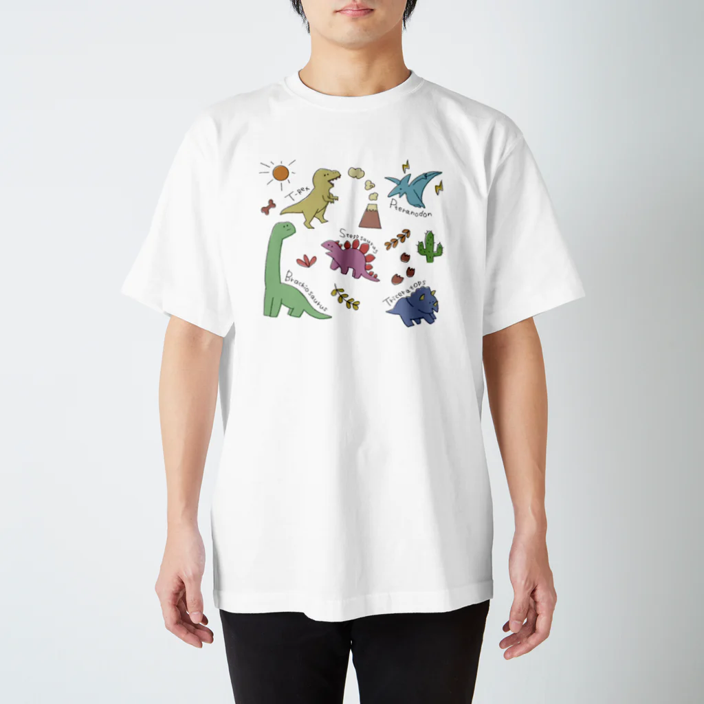 はれたの店のゆるサウルス Regular Fit T-Shirt