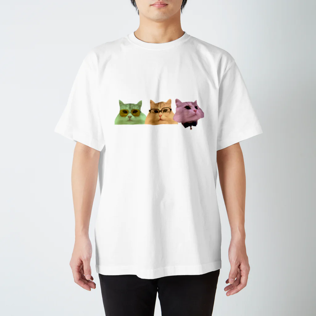 PON-POKOのカラフル命Tシャツ スタンダードTシャツ