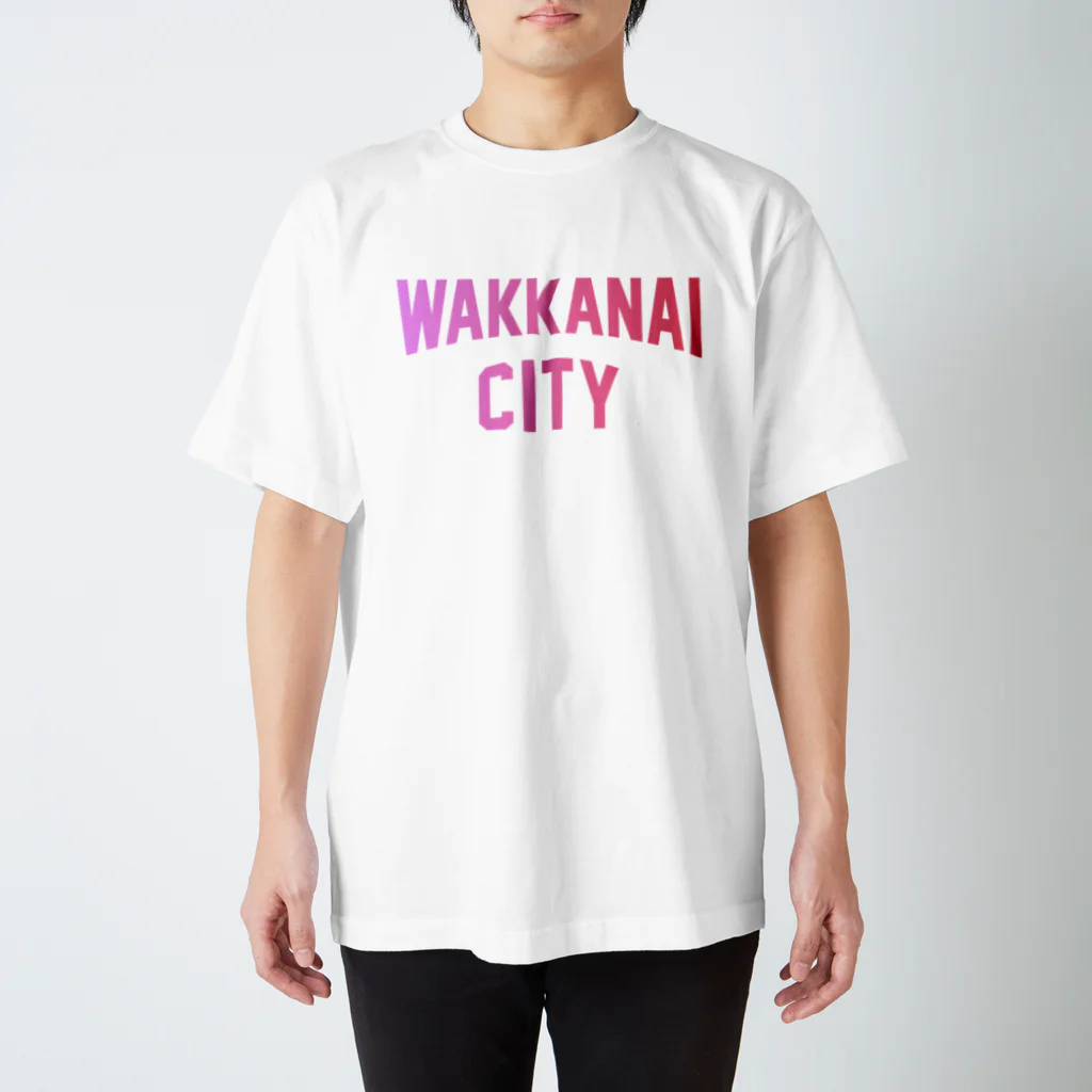 JIMOTO Wear Local Japanの稚内市 WAKKANAI CITY スタンダードTシャツ