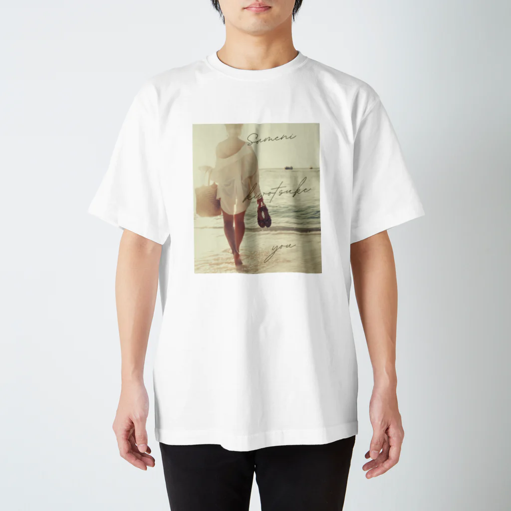 key-DesignのSummer Beach Tシャツ Regular Fit T-Shirt