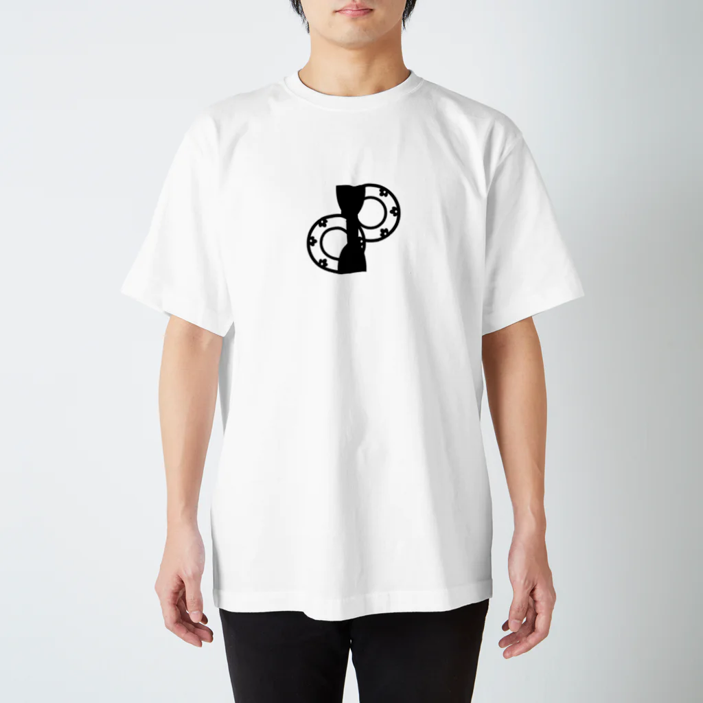 森澤勇司Yuji Morisawaのモノクロコツヅミ Regular Fit T-Shirt