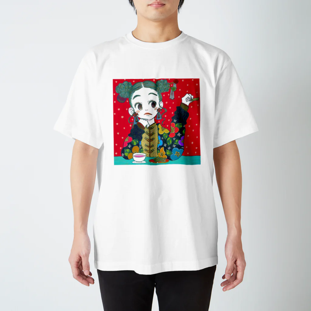 Yukina Fujiwaraのチャイナちゃんのティータイム Regular Fit T-Shirt