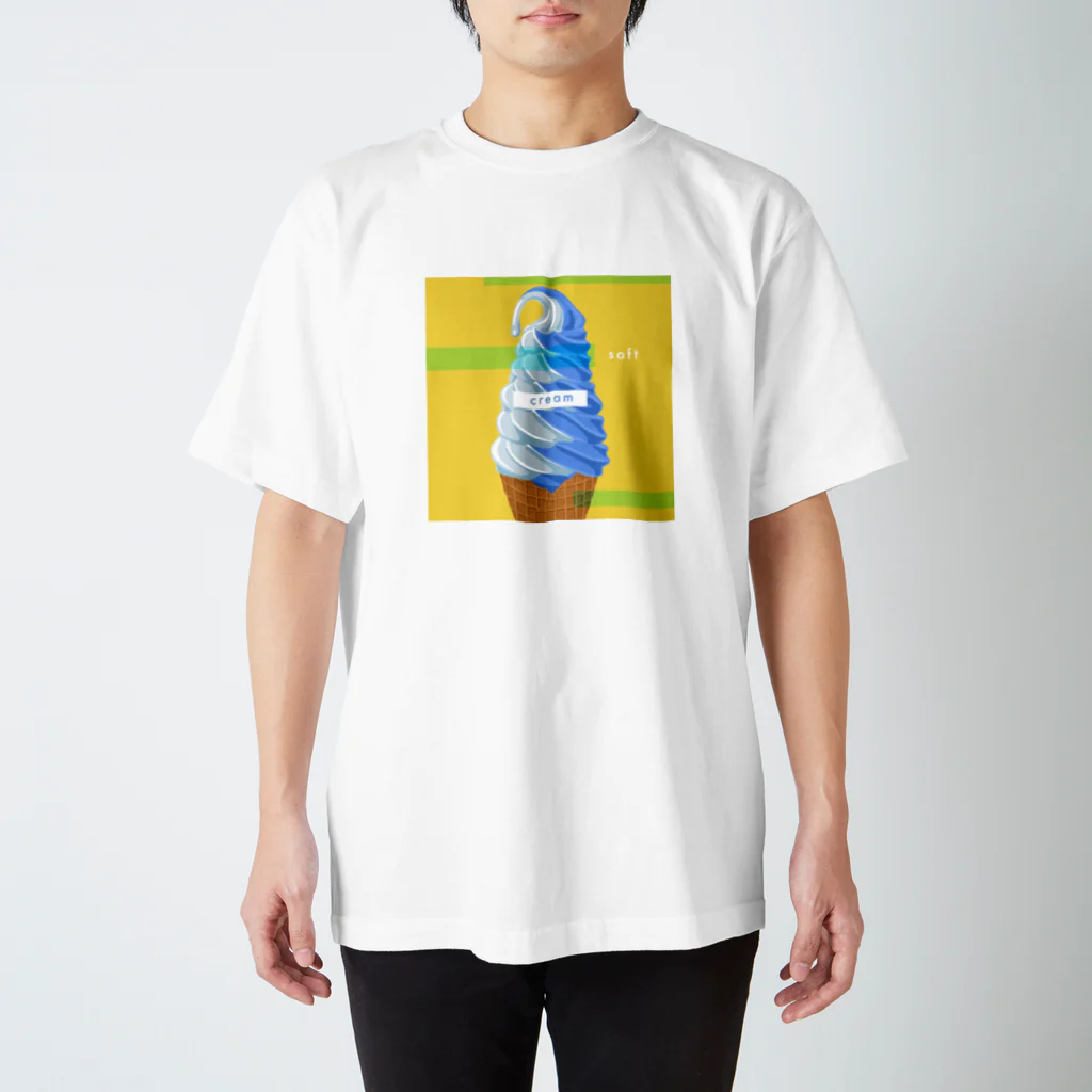 なんでもできる子の夏だ！soft cream Tシャツ Regular Fit T-Shirt